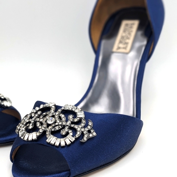 Badgley Mischka Women's Cher Pump, Electric Blue, 7.5 US - Picture 5 of 17